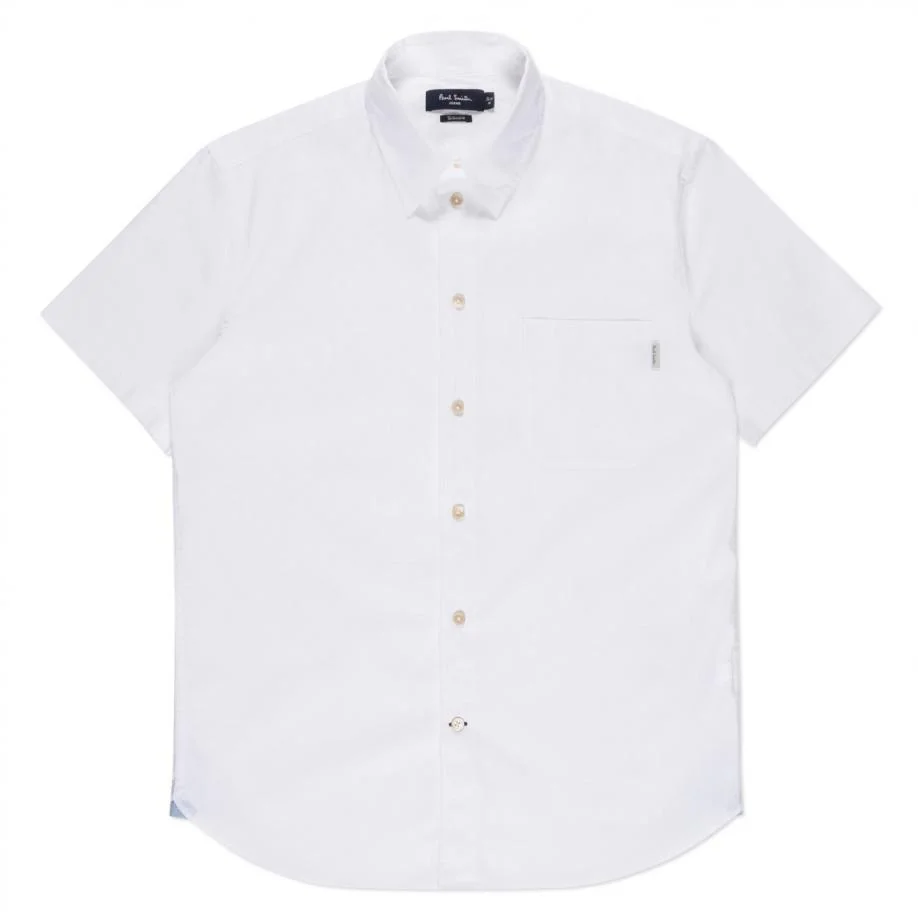 Paul Smith White Short Sleeve Shirt