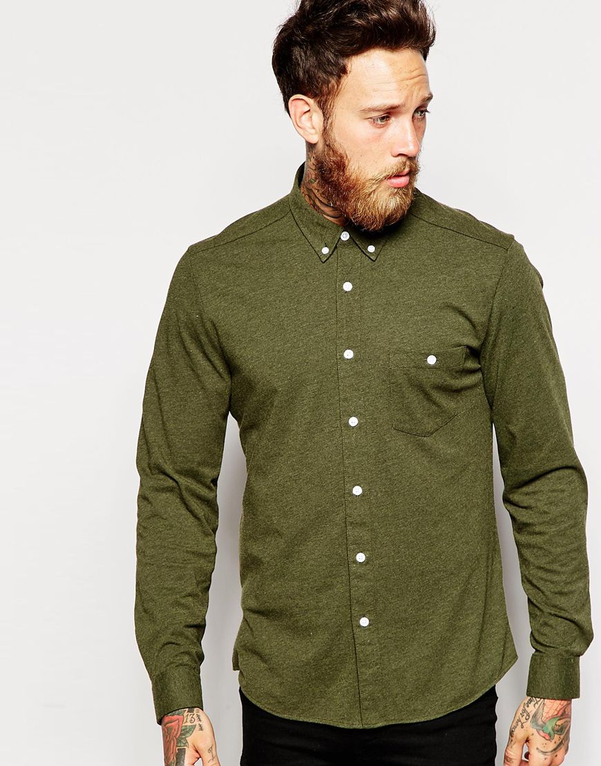 ASOS Green Shirt 