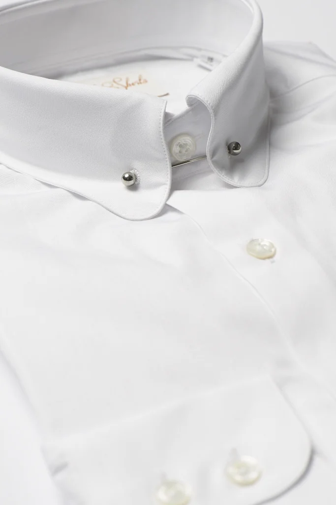 Hawkins & Shepherd Pin Collar Shirt