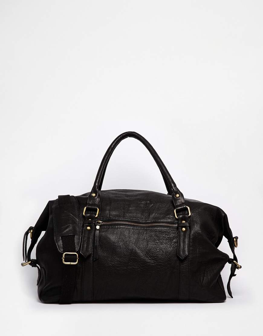 ASOS Leather Holdall
