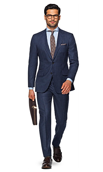 Suit Supply Pinstripe Suit