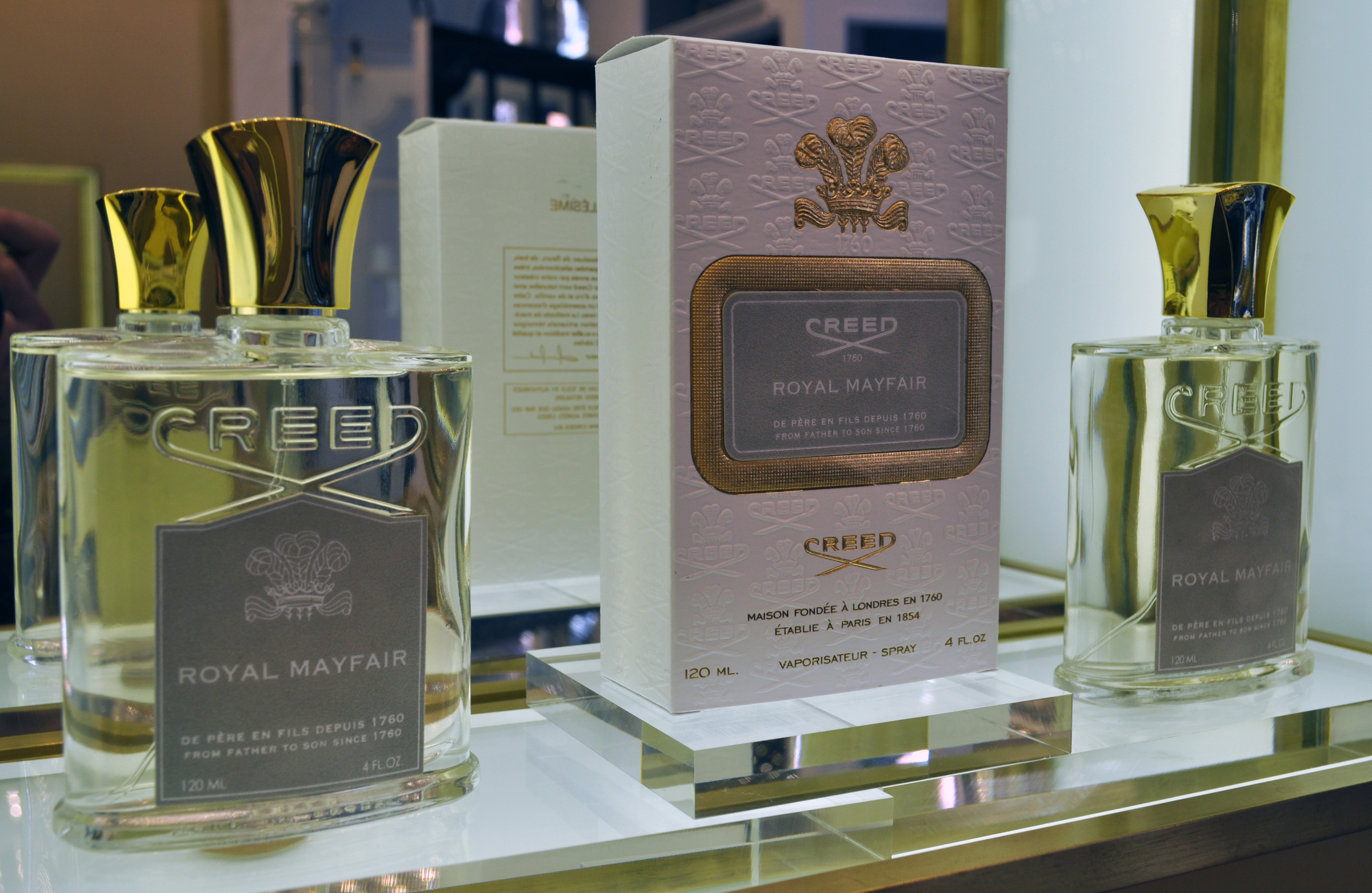 CREED FRAGRANCES OPEN IN MAYFAIR