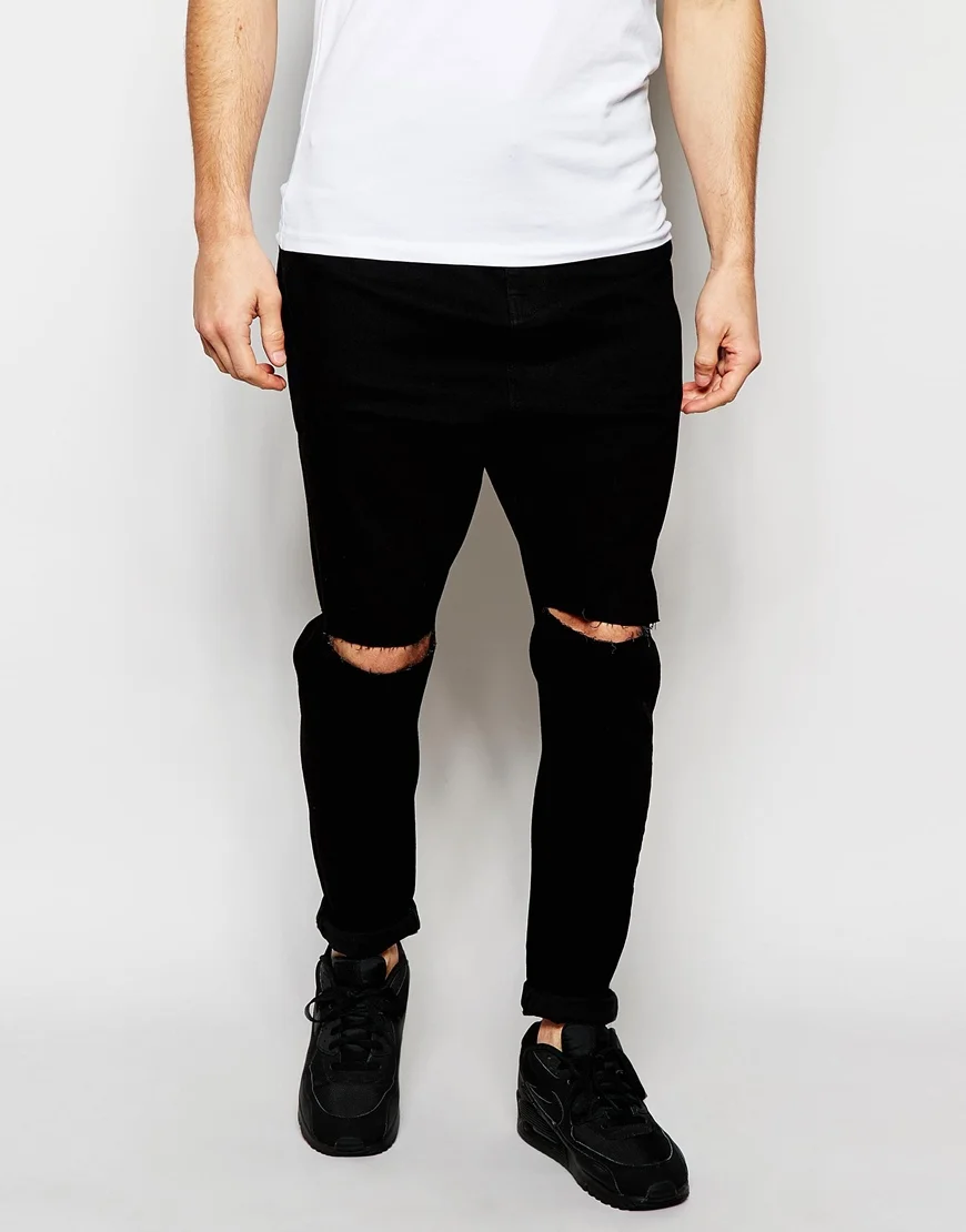Black Ripped Jeans