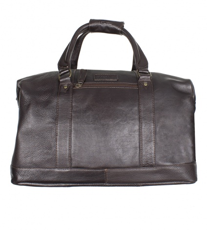 Brown Leather Holdall