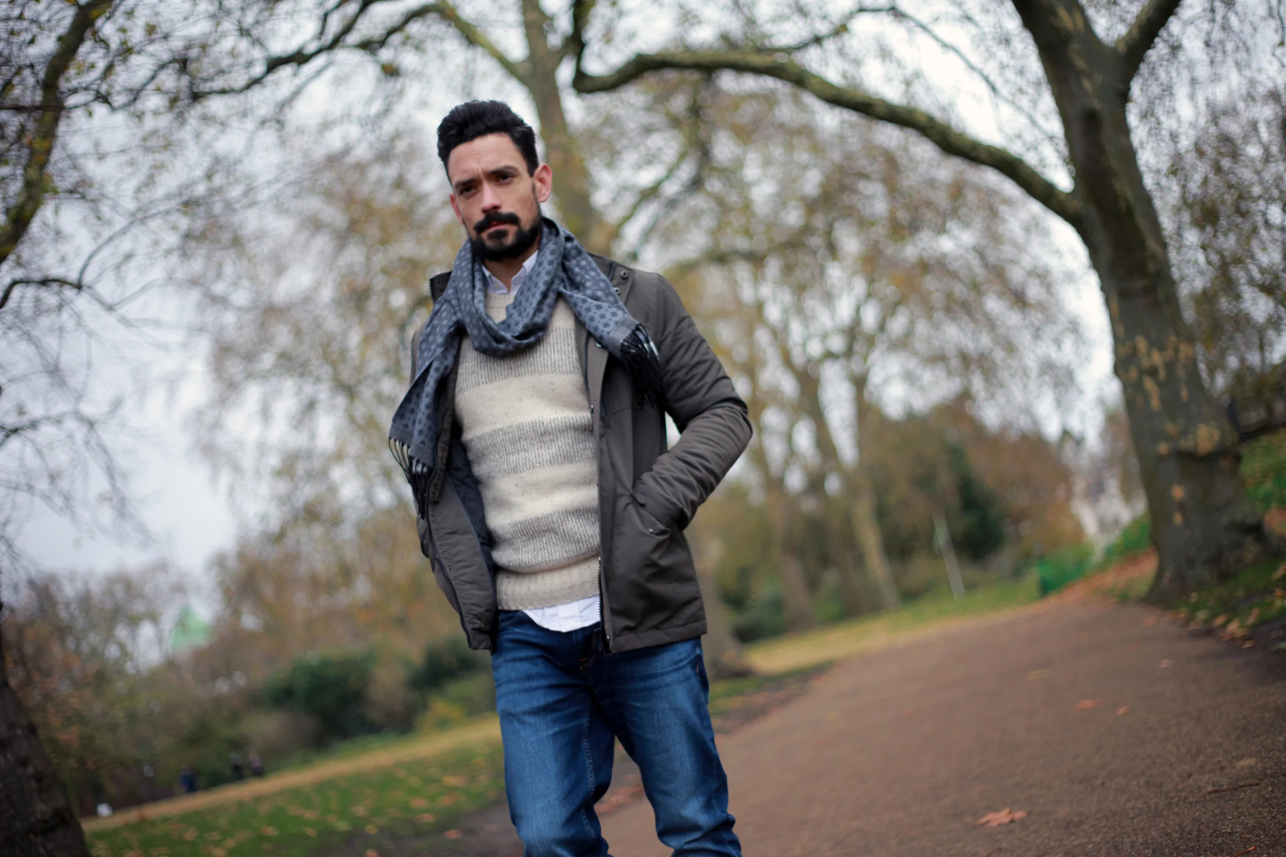 WINTER MENSWEAR TREND - KHAKI MILITARY JACKETS