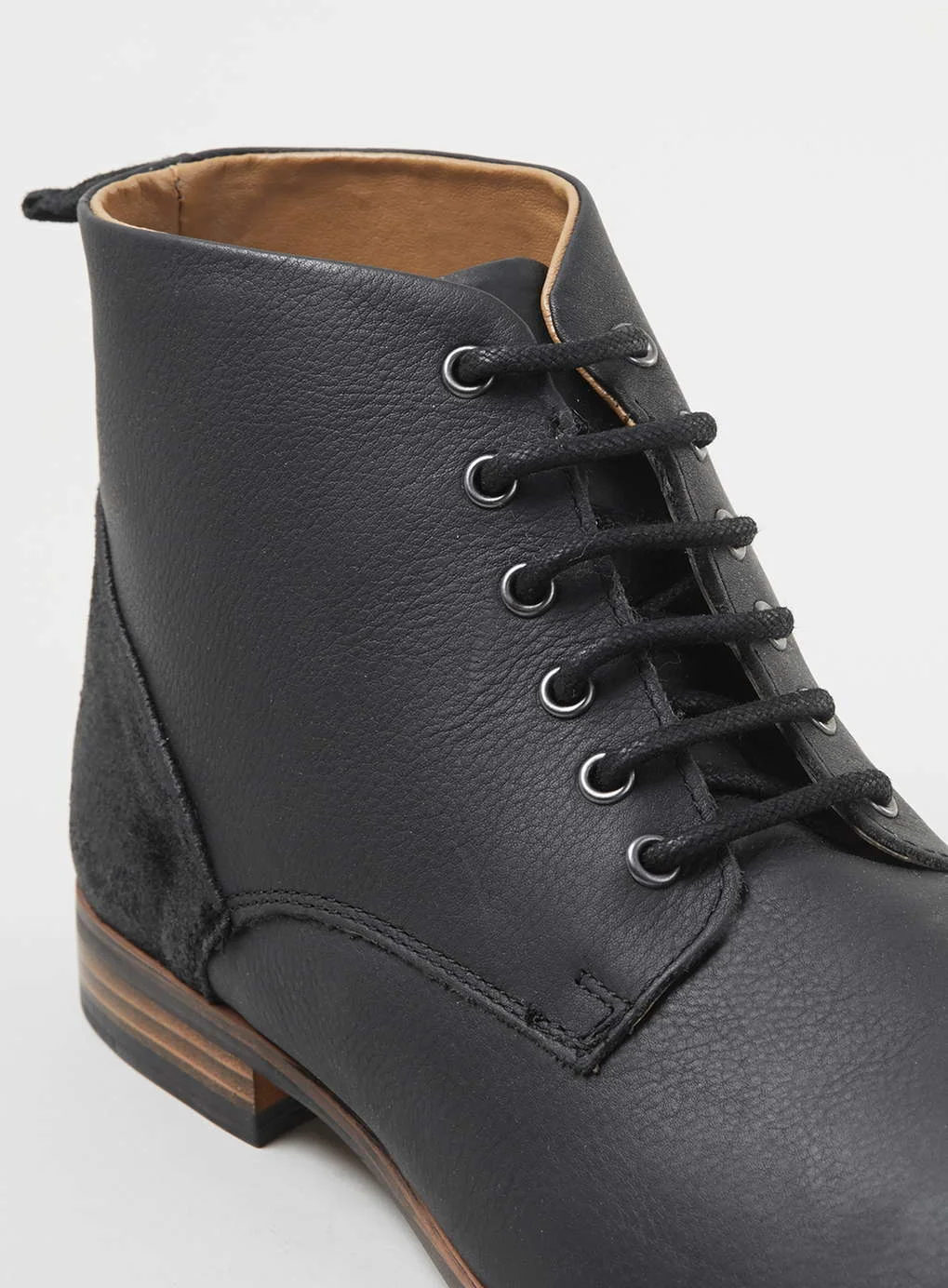 Topman Black Leather Boots