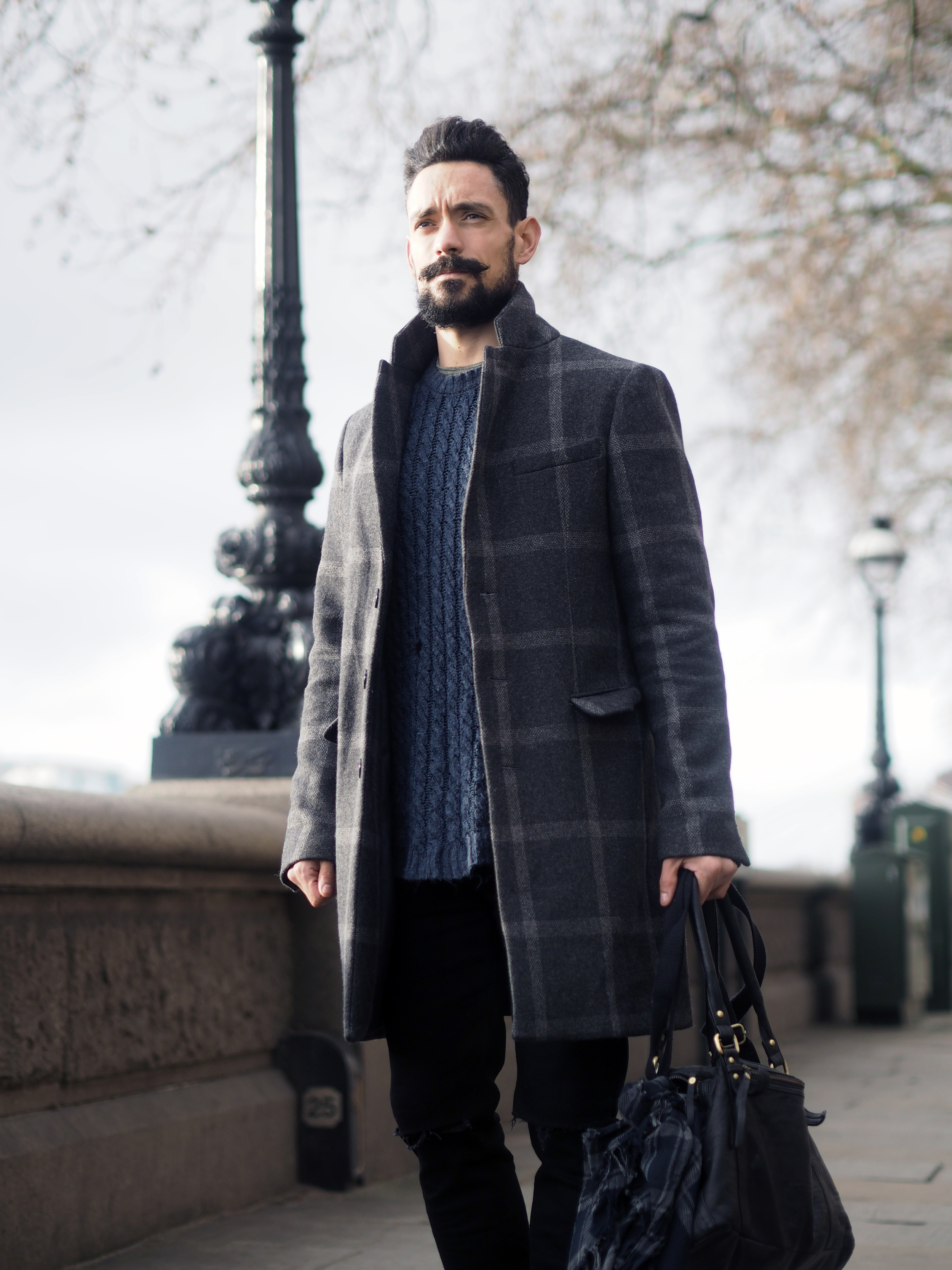ALL ABOUT WINDOW PANE COATS - OUTFIT OF THE DAY