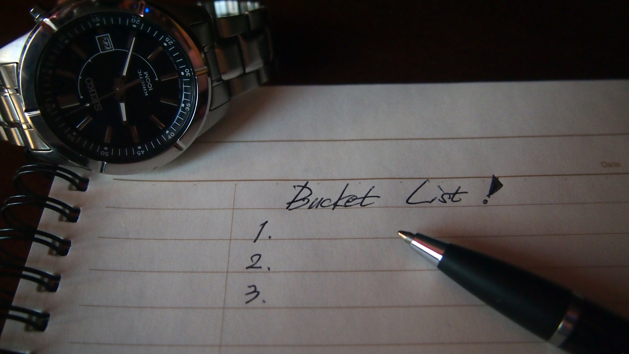 MY 2016 BUCKET LIST