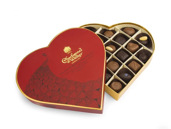 Heart Shaped Chocolate Truffles