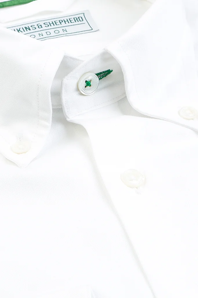 White Button-Down Shirt