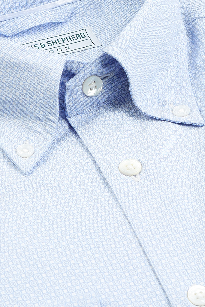 Geometric Print Shirt