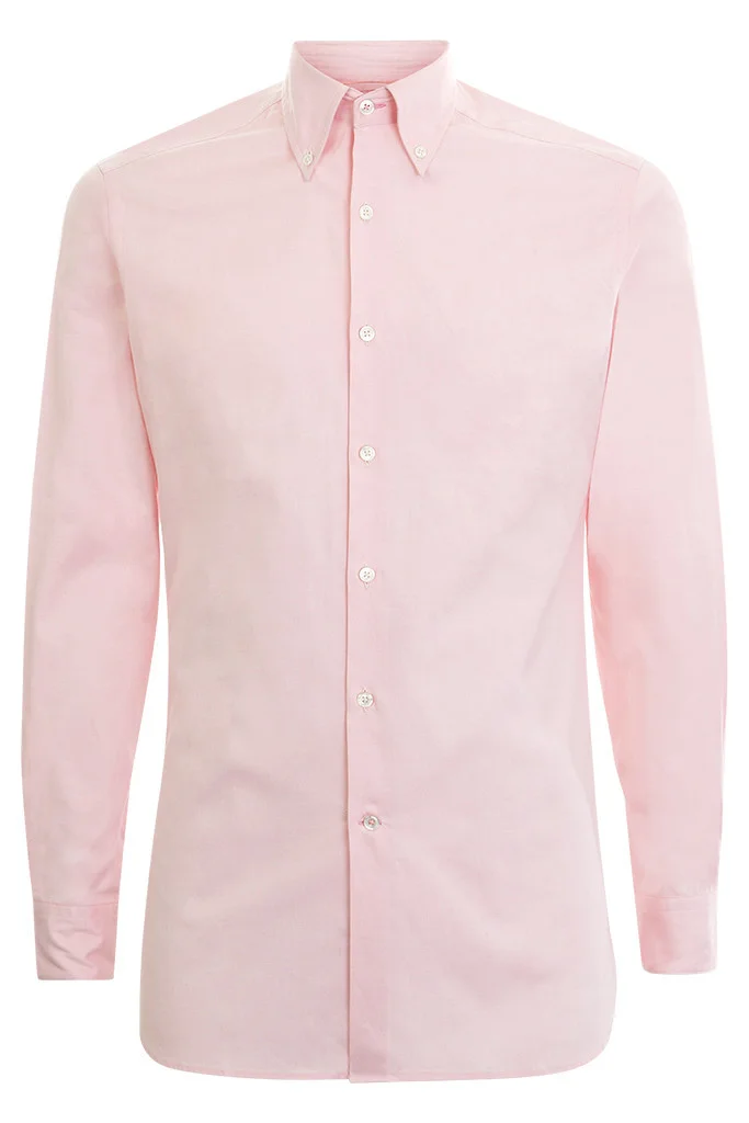 Pink Button-Down Shirt