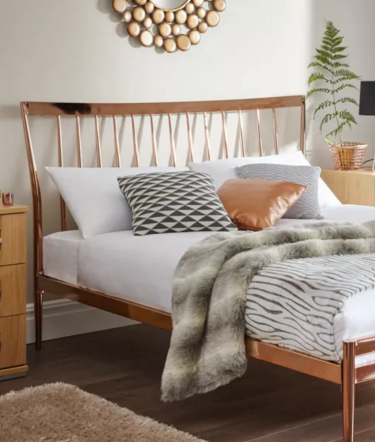 Copper Bed Frame