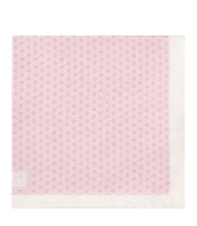 Pink Pocket Square