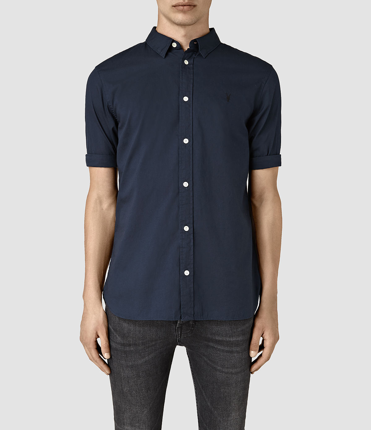 Allsaints Navy Shirt