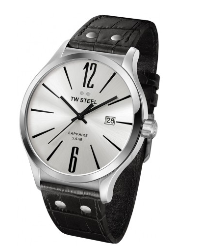 TWSteel Black Slimline Watch