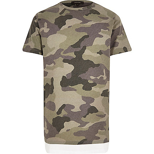 River Island Camo Tee