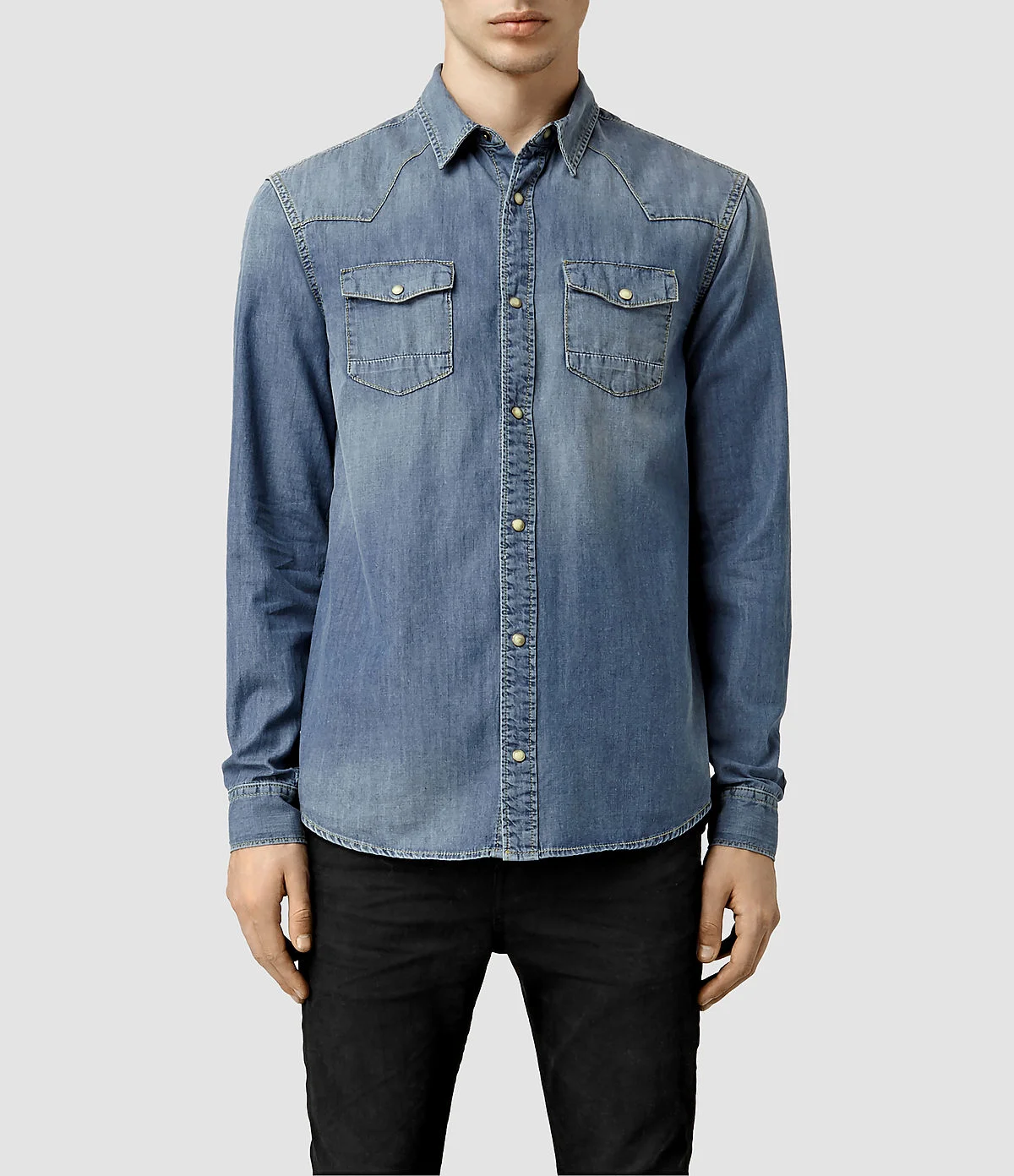 Allsaints Denim Shirt