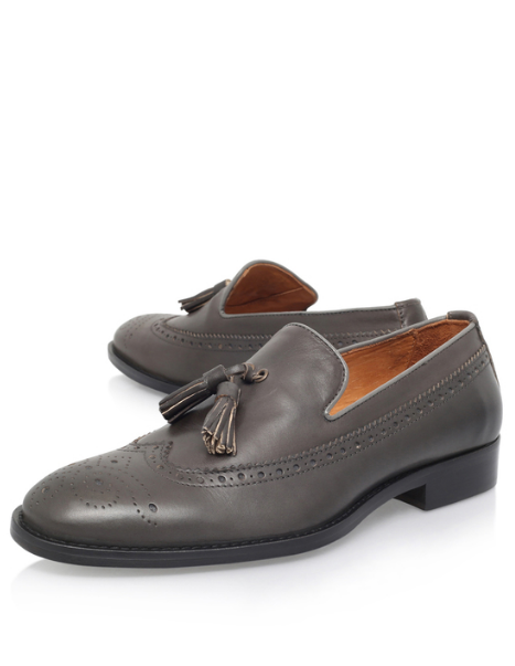 Grey Loafers