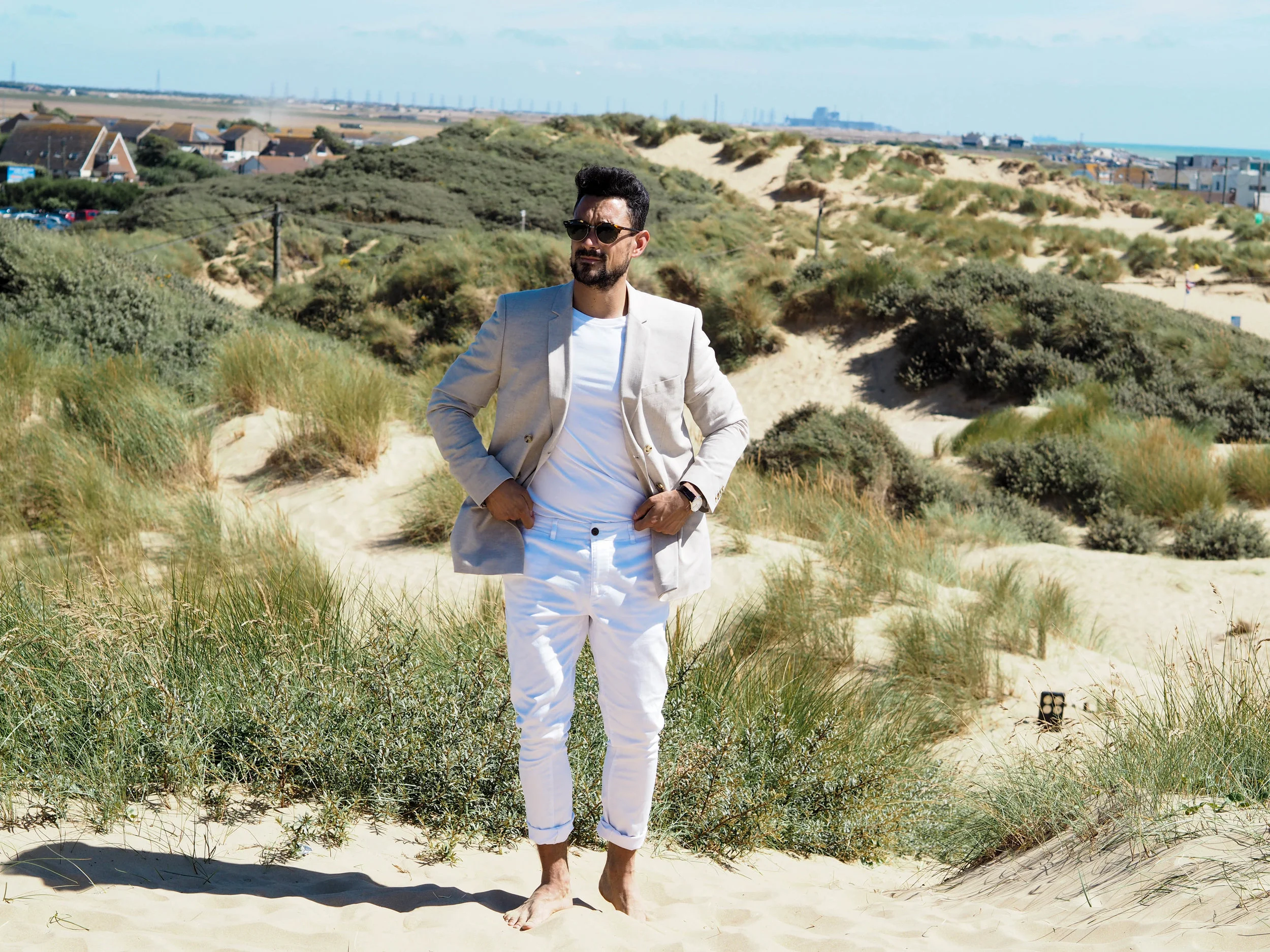 How to wear a double-breasted blazer | Sizing Guide