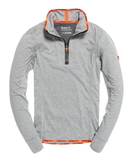 Zip Henley Top