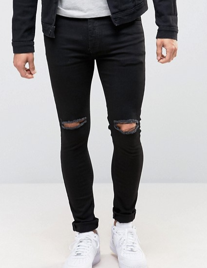Black Ripped Jeans