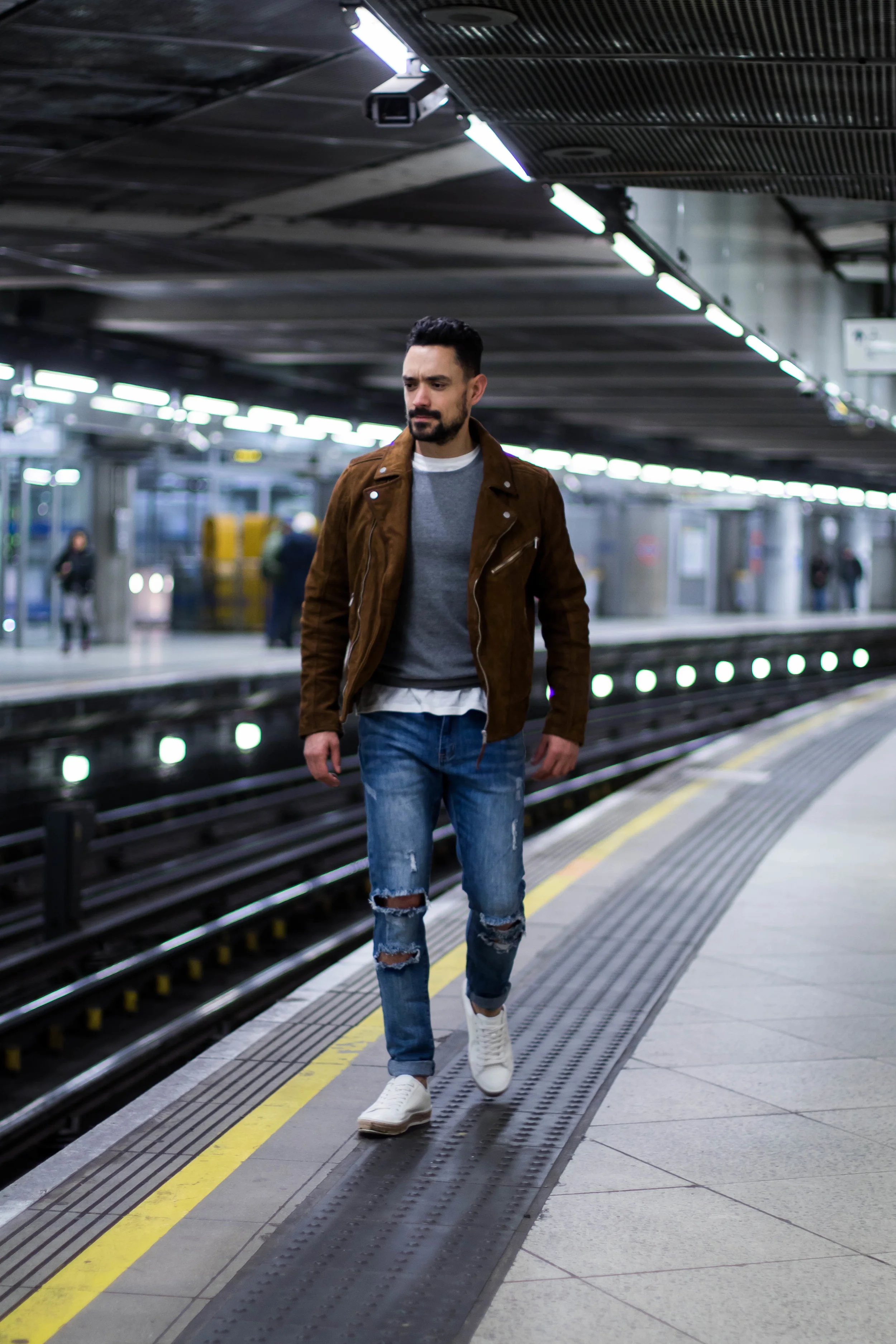 How To Style A Tan Suede Biker Jacket Men S Blog