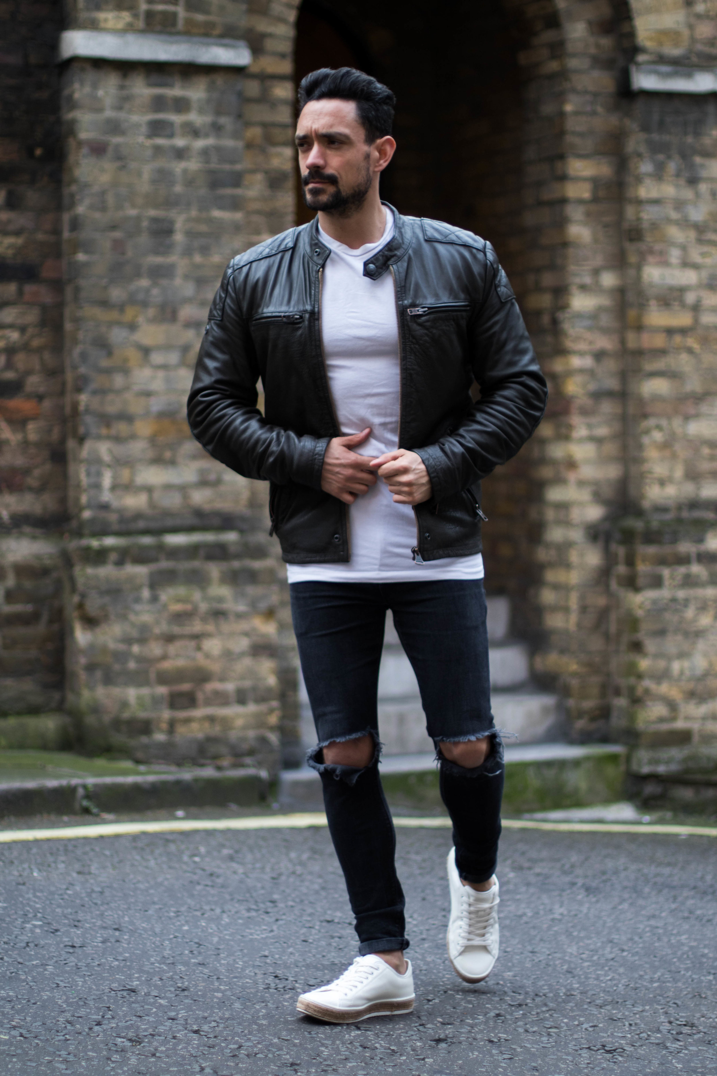 How to Wear a Leather Jacket 5 Ways — MEN'S STYLE BLOG