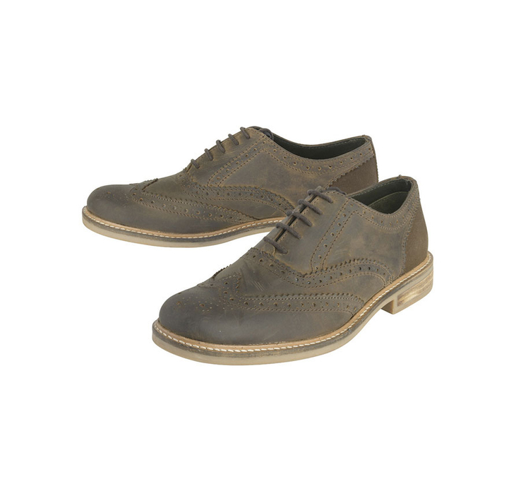 BARBOUR REDCAR OXFORD BROGUES