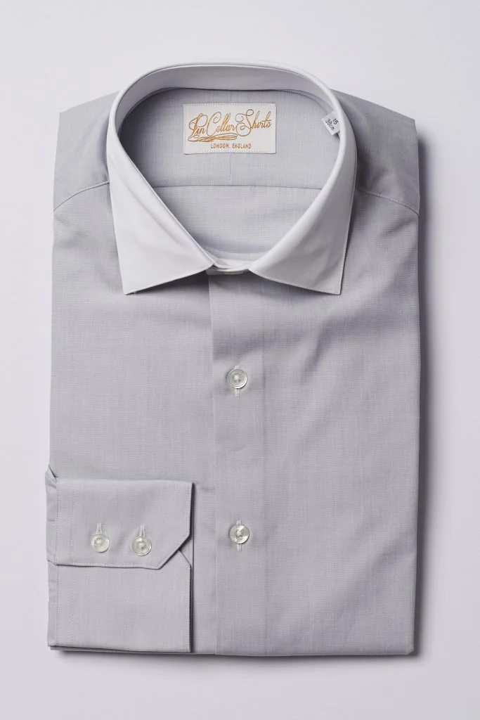 Hawkins & Shepherd Grey Formal Shirt