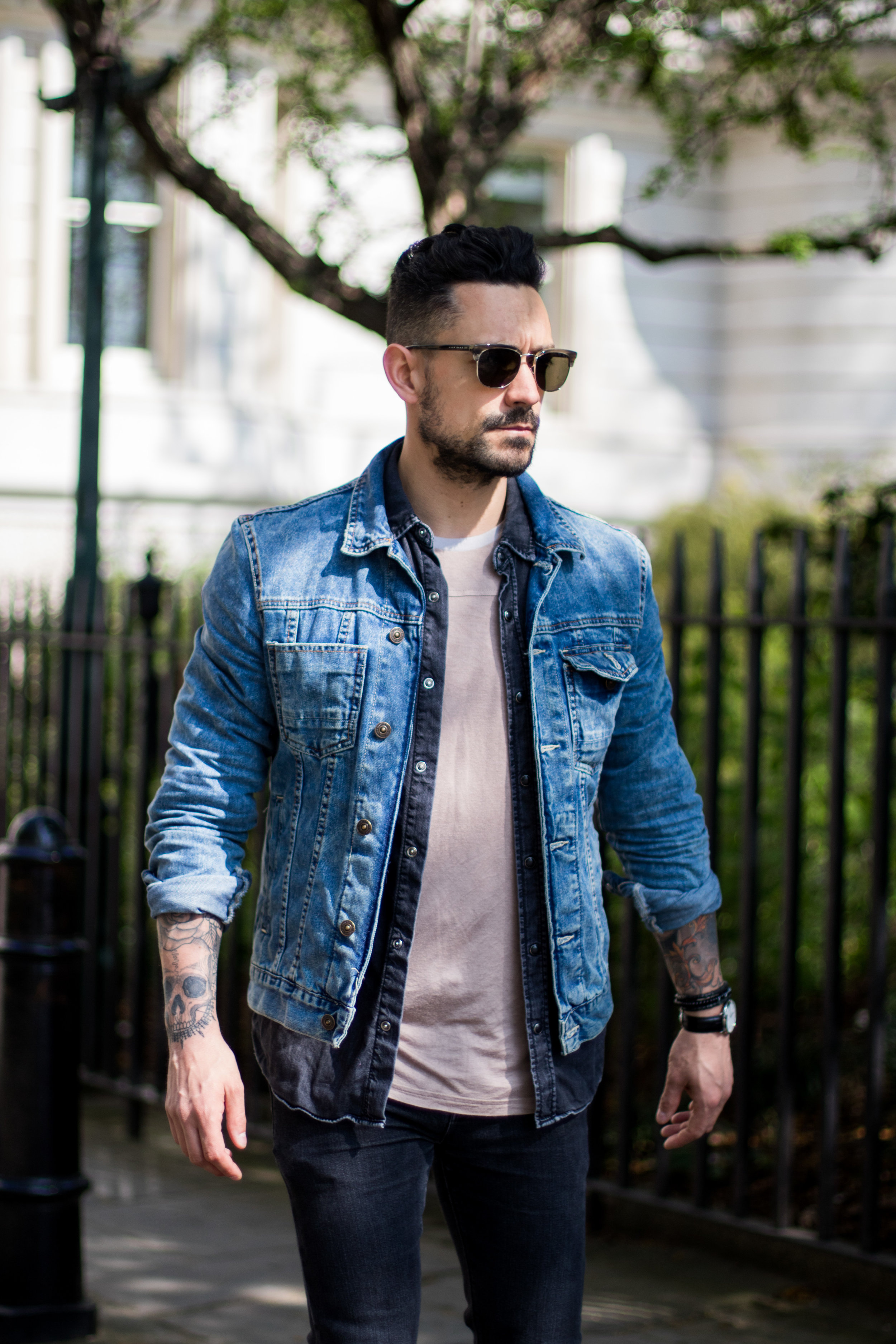 How to Wear a Denim Jacket 5 Ways — MEN'S STYLE BLOG