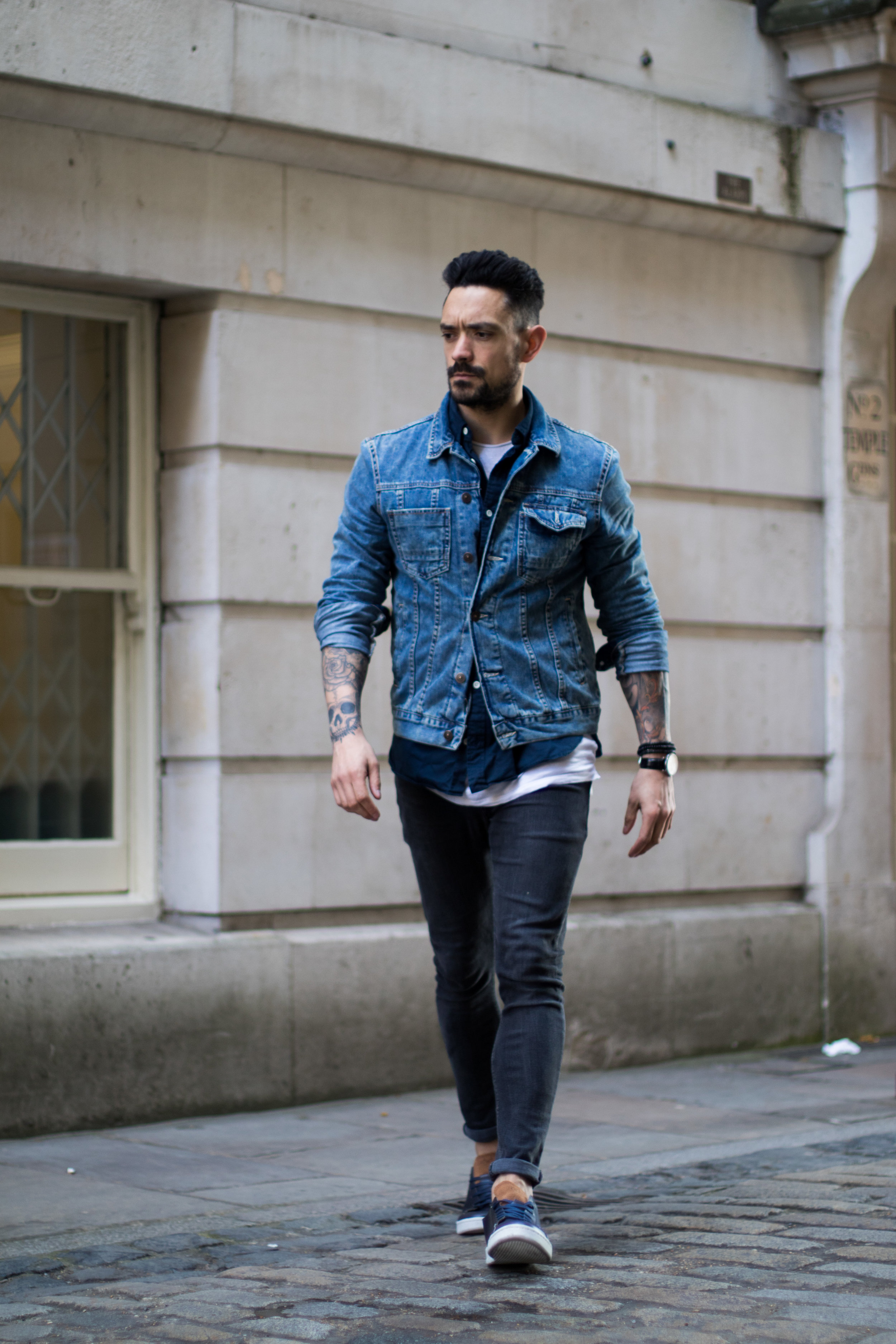 How to style a Jean/Denim Jacket (Men) — Steemit