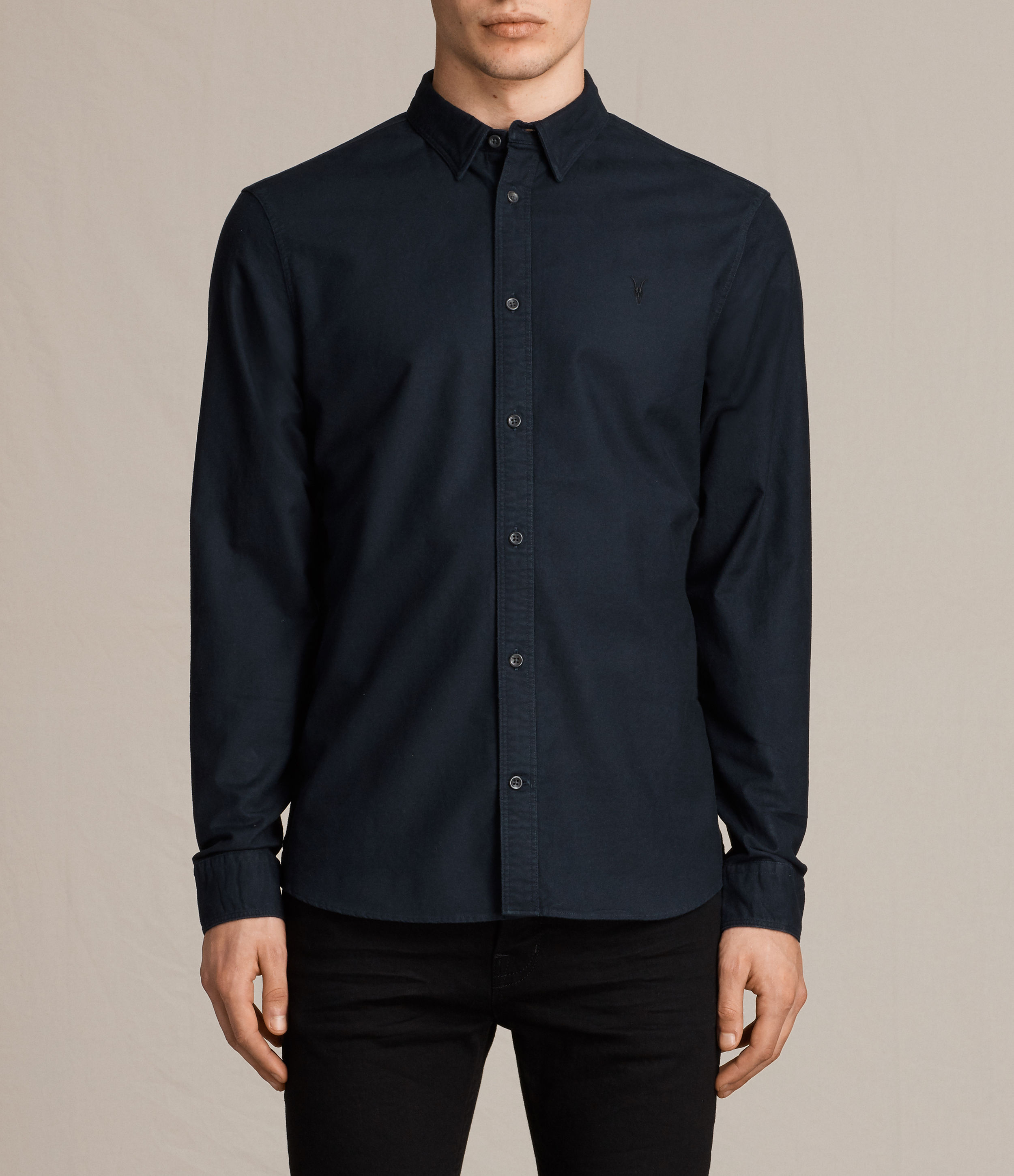 Allsaints Navy Shirt