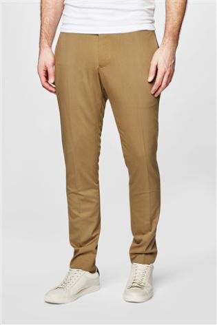NEXT Tan Suit Trousers