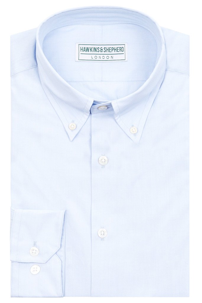 Light-Blue Button-Down