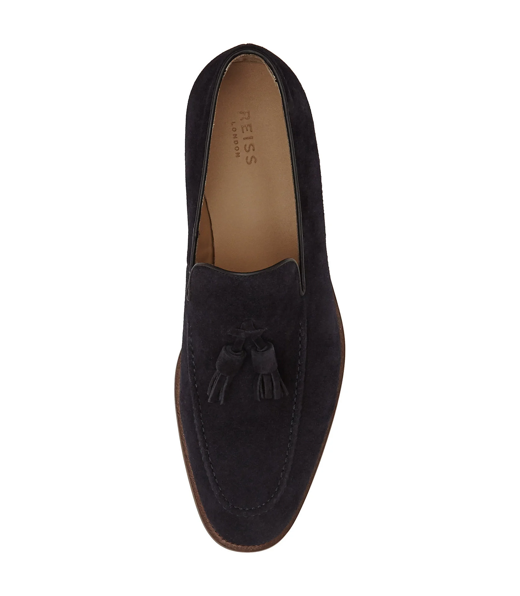 Reiss Suede Tassel Loafers
