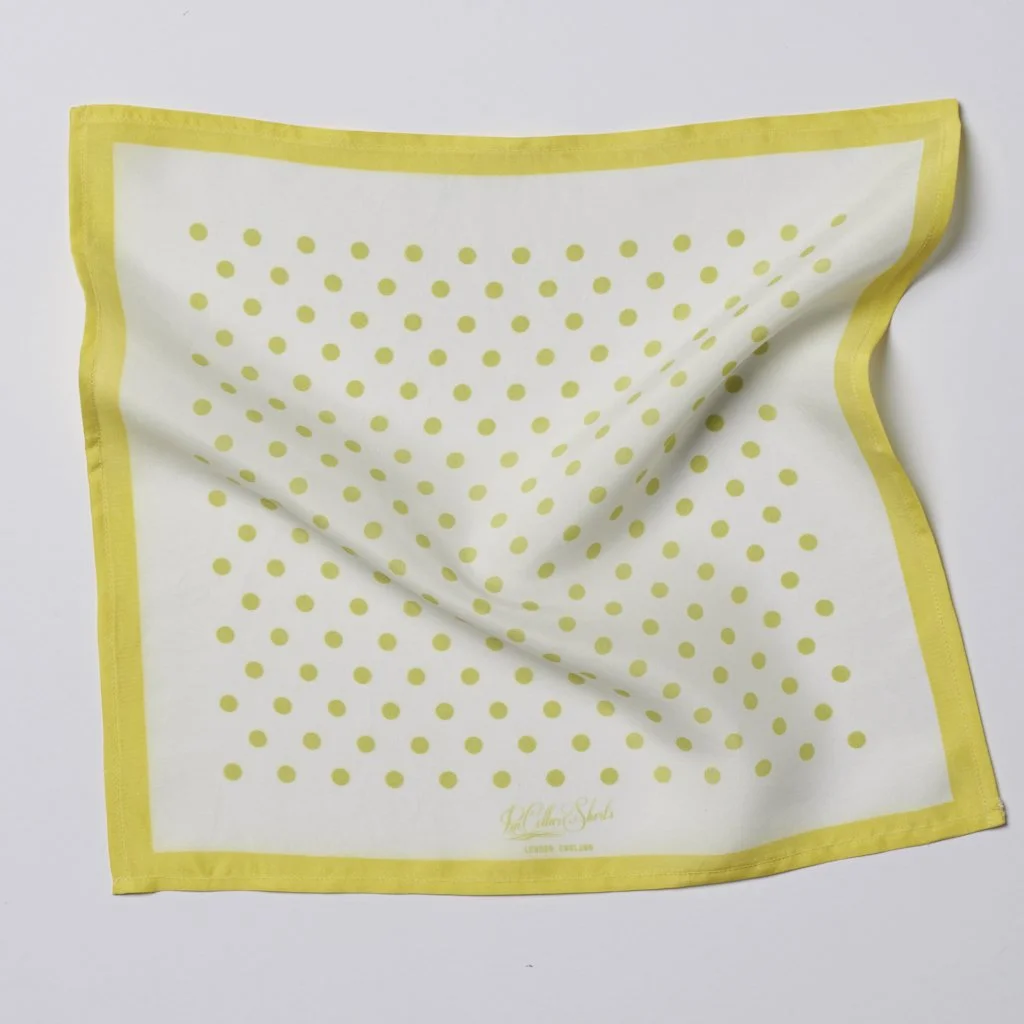Yellow Pocket Square