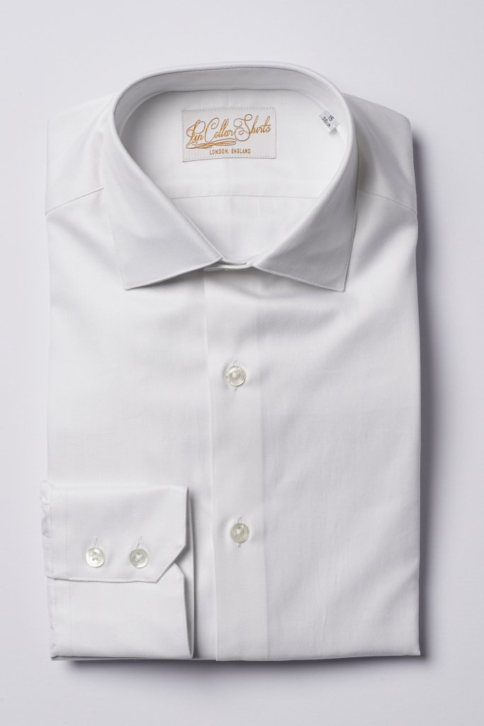 White Cutaway Shirt