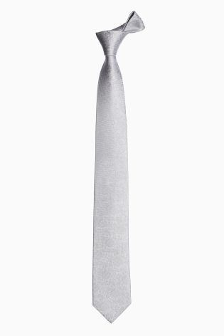 Grey Slim Tie