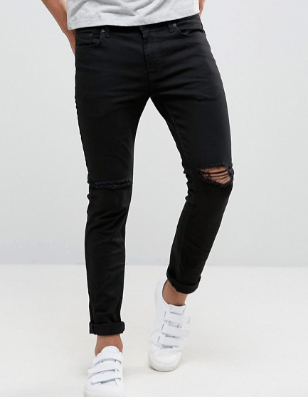 ASOS Skinny Ripped Jeans