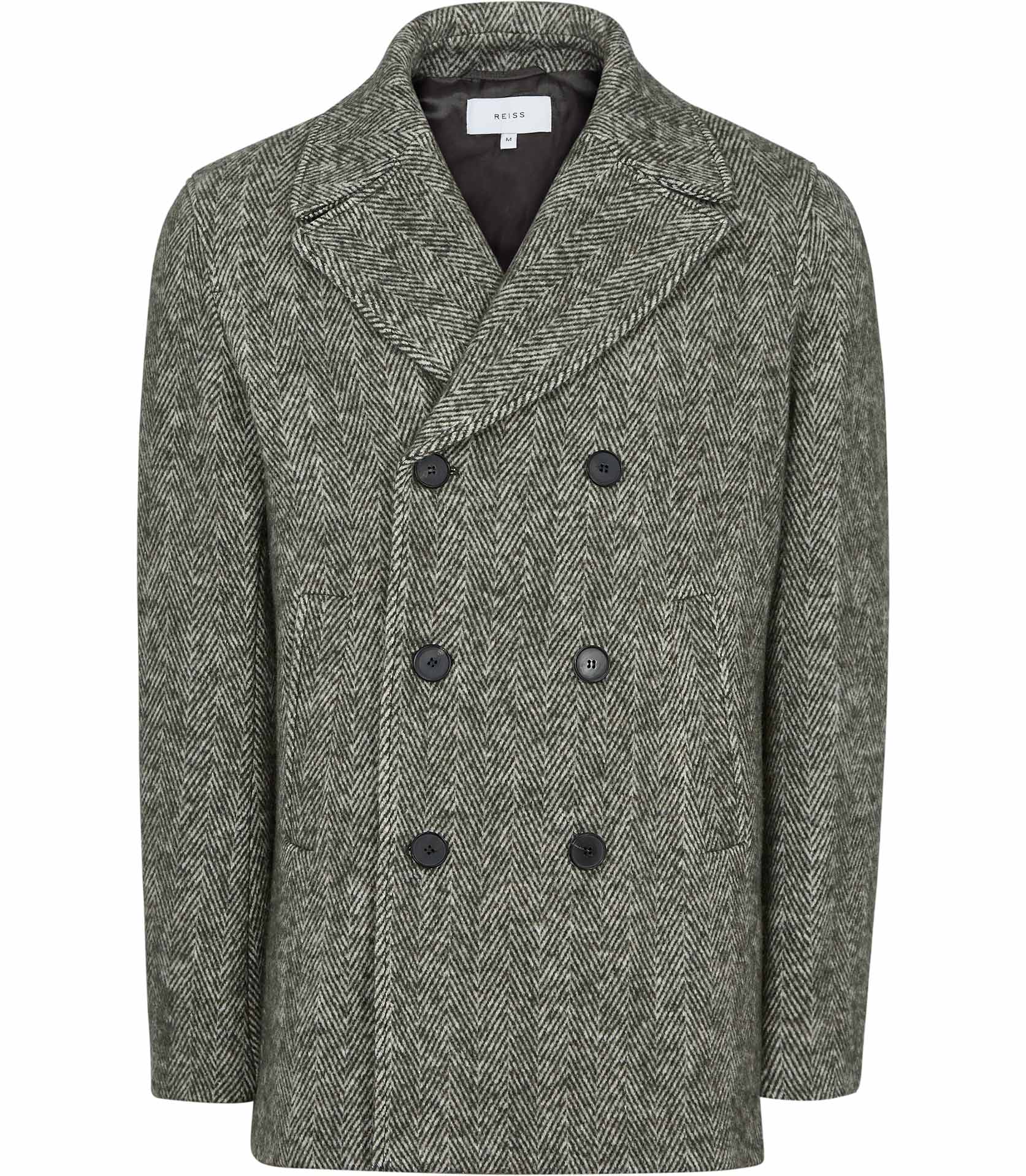 Reiss Double-Breasted Coat