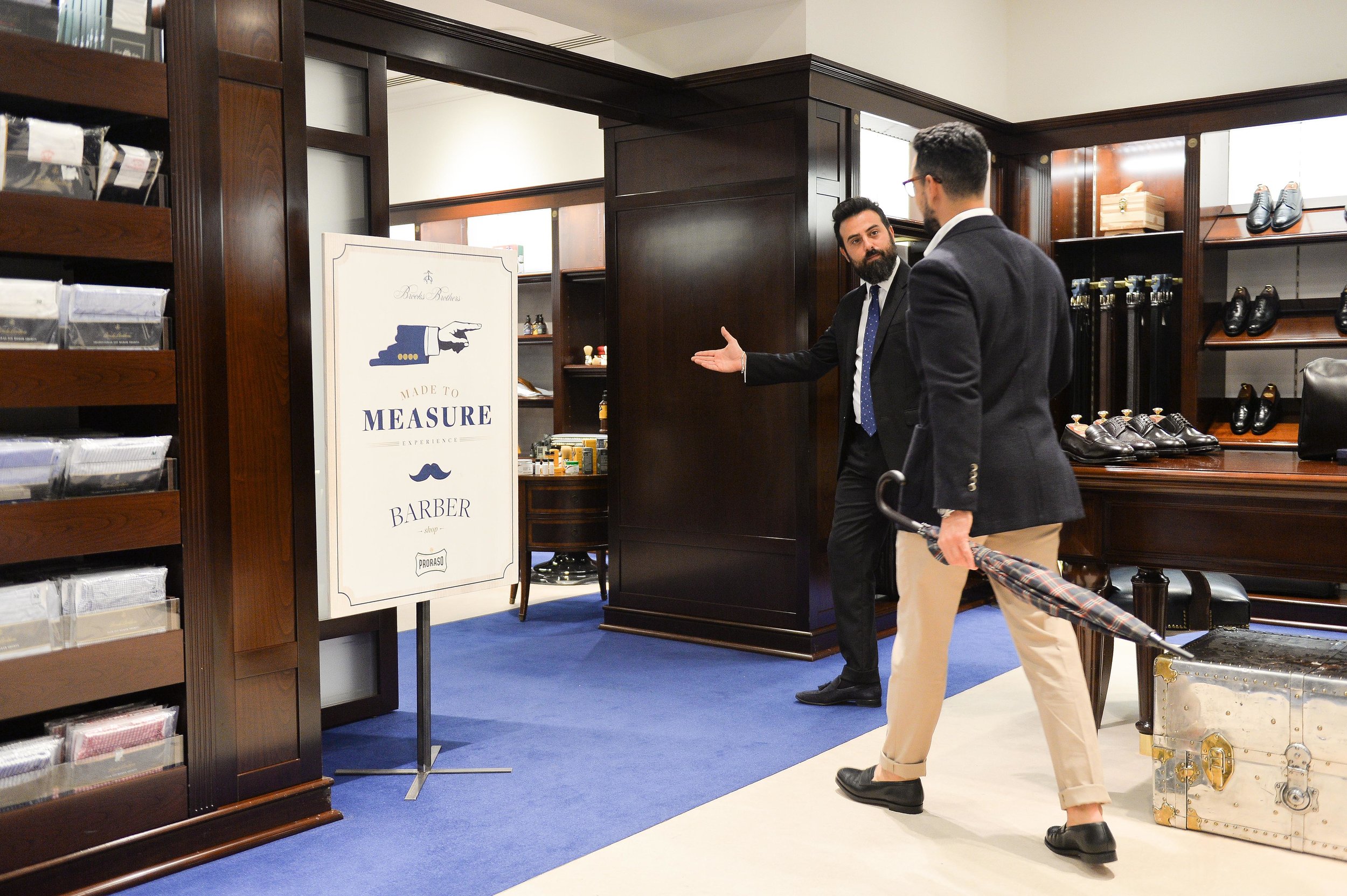 brooks brothers made to measure event 2019