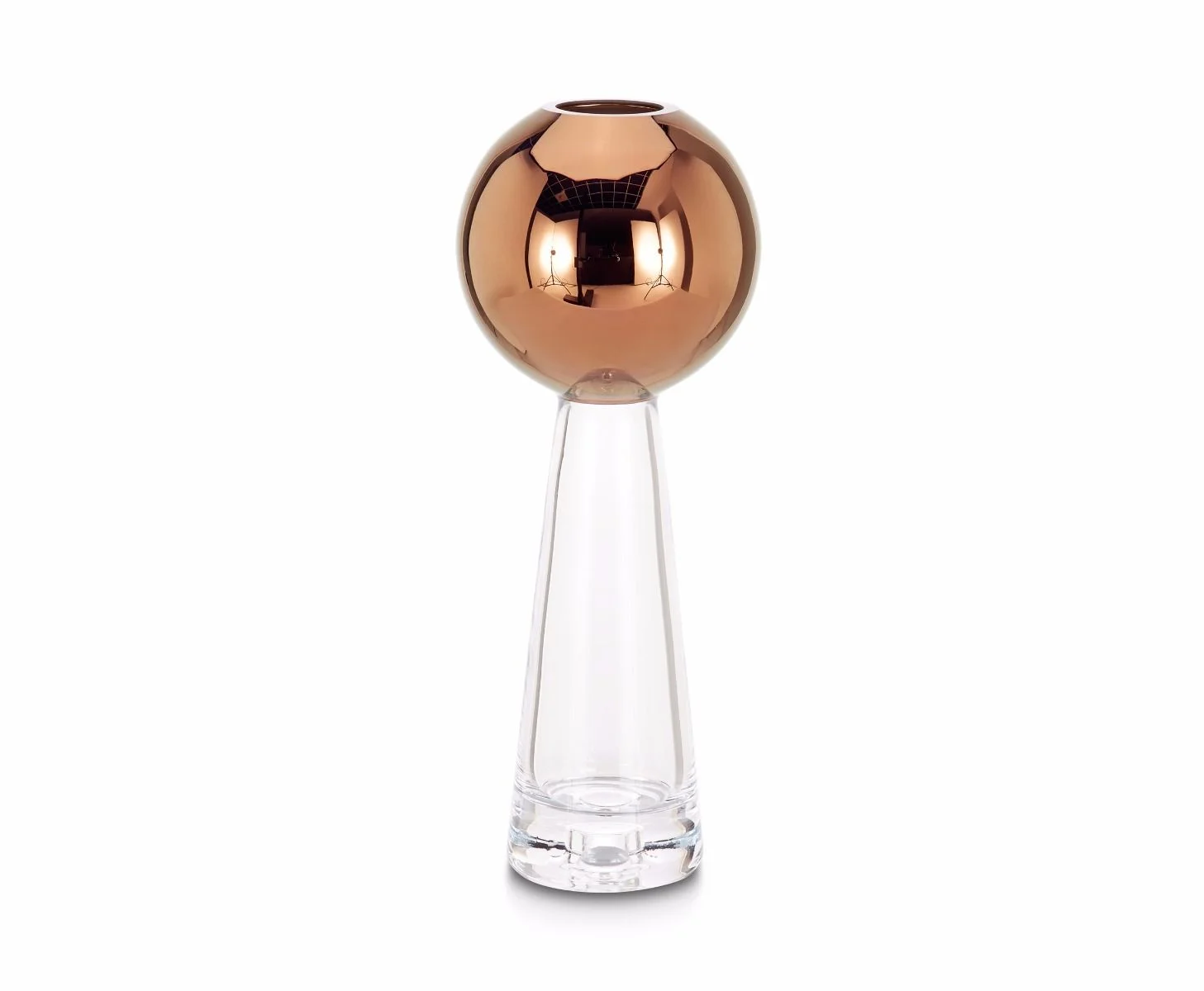 Tom Dixon Copper Glass Vase