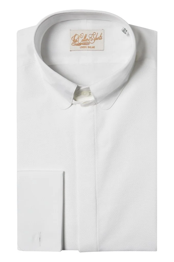Tuxedo Tab Collar Shirt
