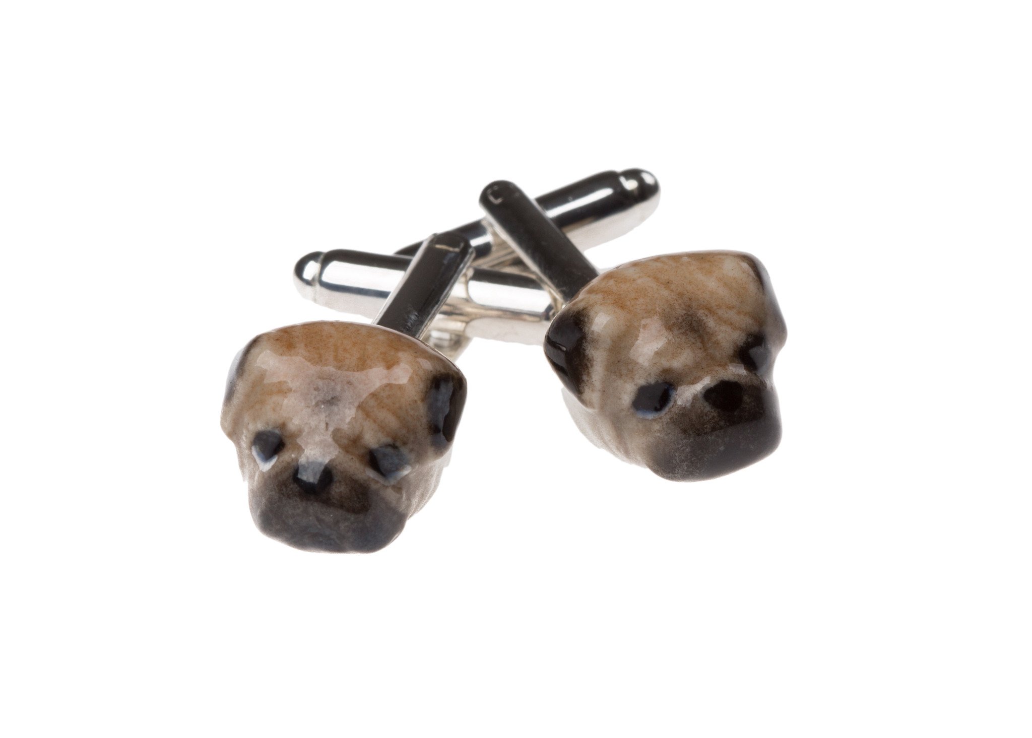 Pug Cufflinks £35