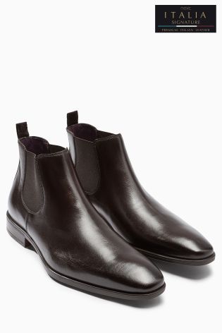 NEXT Brown Chelsea Boots