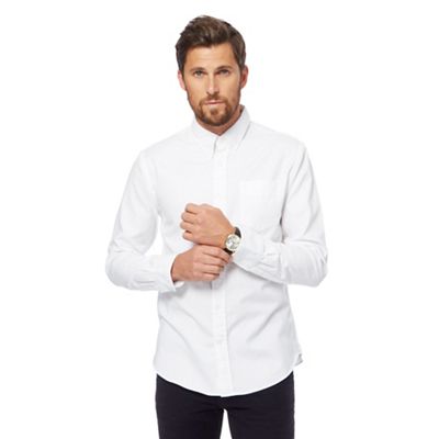 HAMMOND & CO. BY PATRICK GRANT WHITE TWILL SHIRT