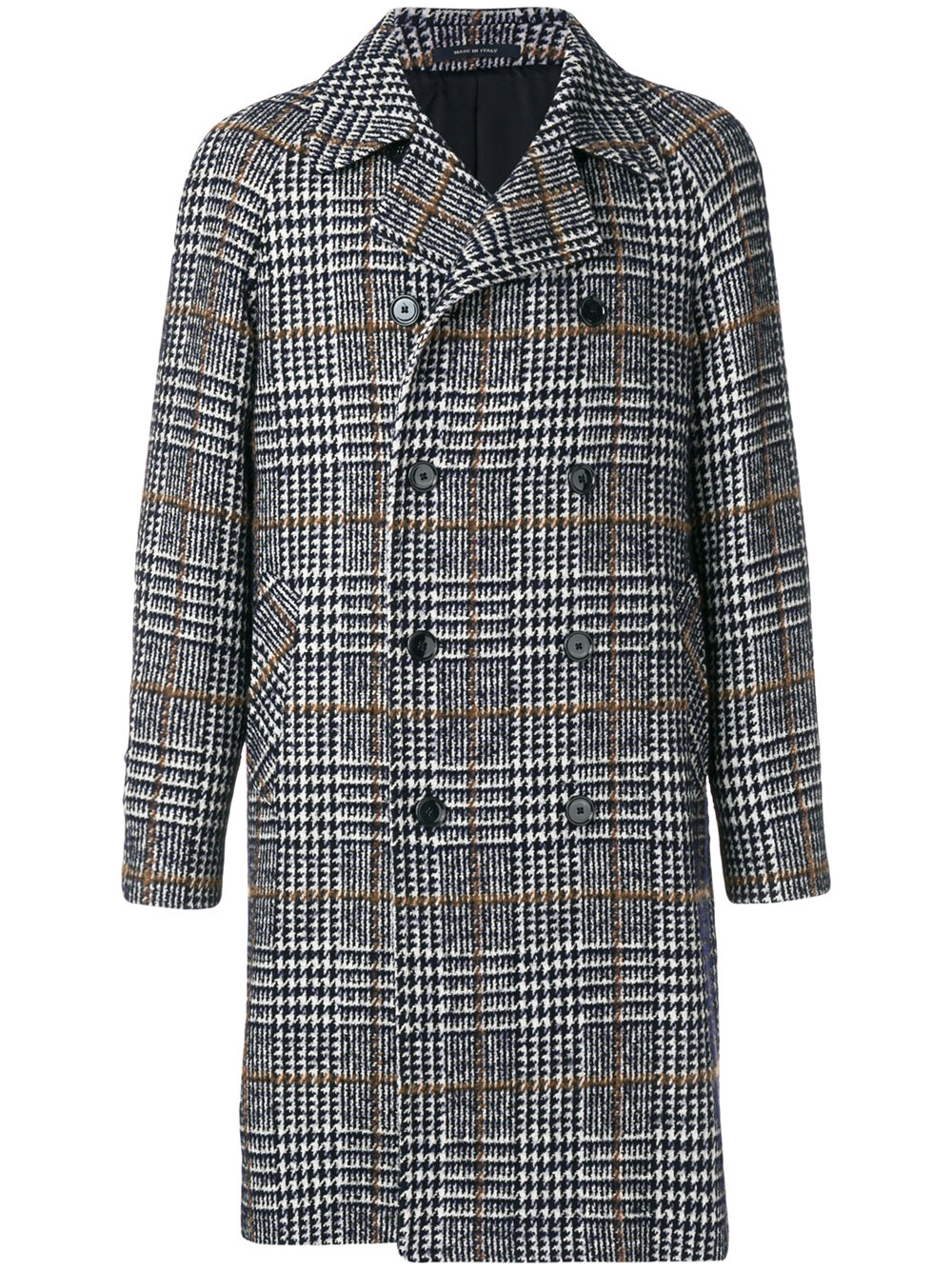 Tagliatore Checked Overcoat £530