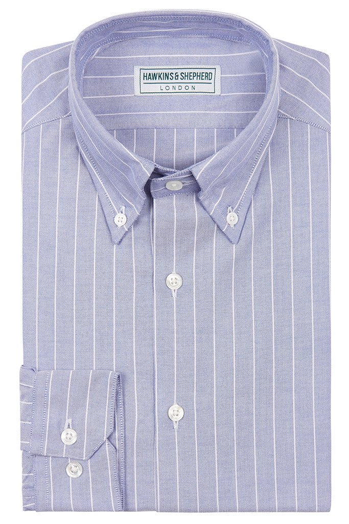 Hawkins & Shepherd Blue Oxford £95