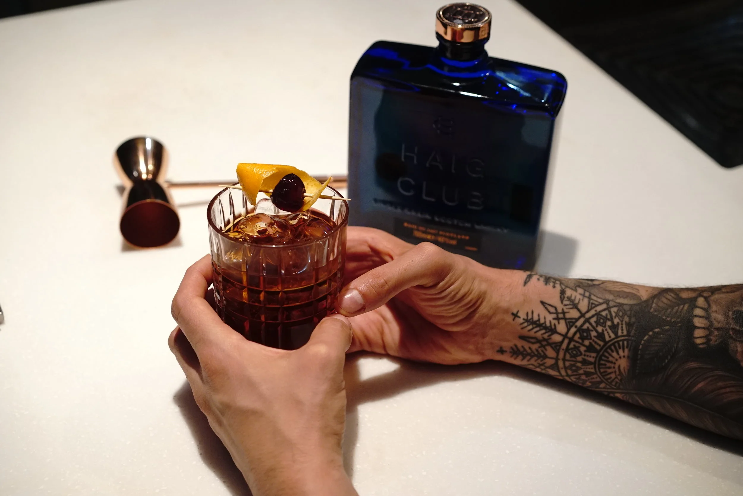 Clubman & Cola Old Fashioned